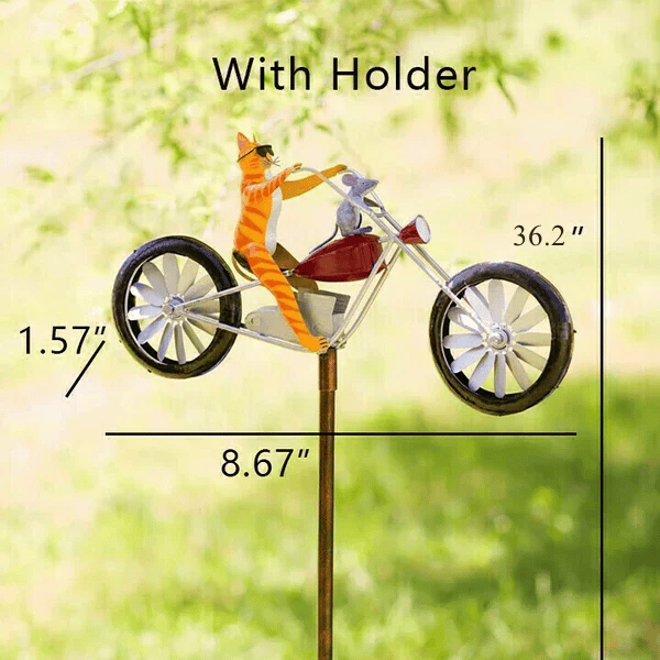Avtoit | [ 49% OFF] Vintage Bicycle Metal Wind Spinner