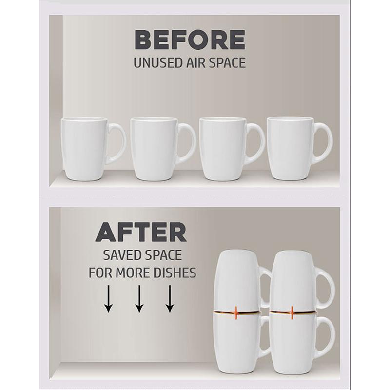 Avtoit | Coffee Mug Organizers and Storage, (6-Pack)