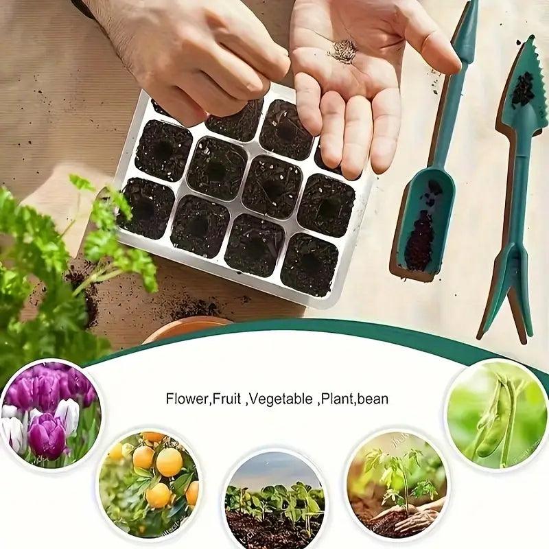 Avtoit | Indoor Seed Starter Kit with LED Grow Light & Adjustable Humidity Dome – 36-Cell Tray for Home Gardening