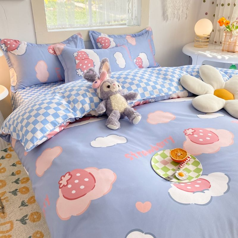 Avtoit | Abstract Chessboard Single Bed Linen Set