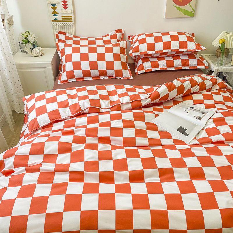 Avtoit | Abstract Chessboard Single Bed Linen Set