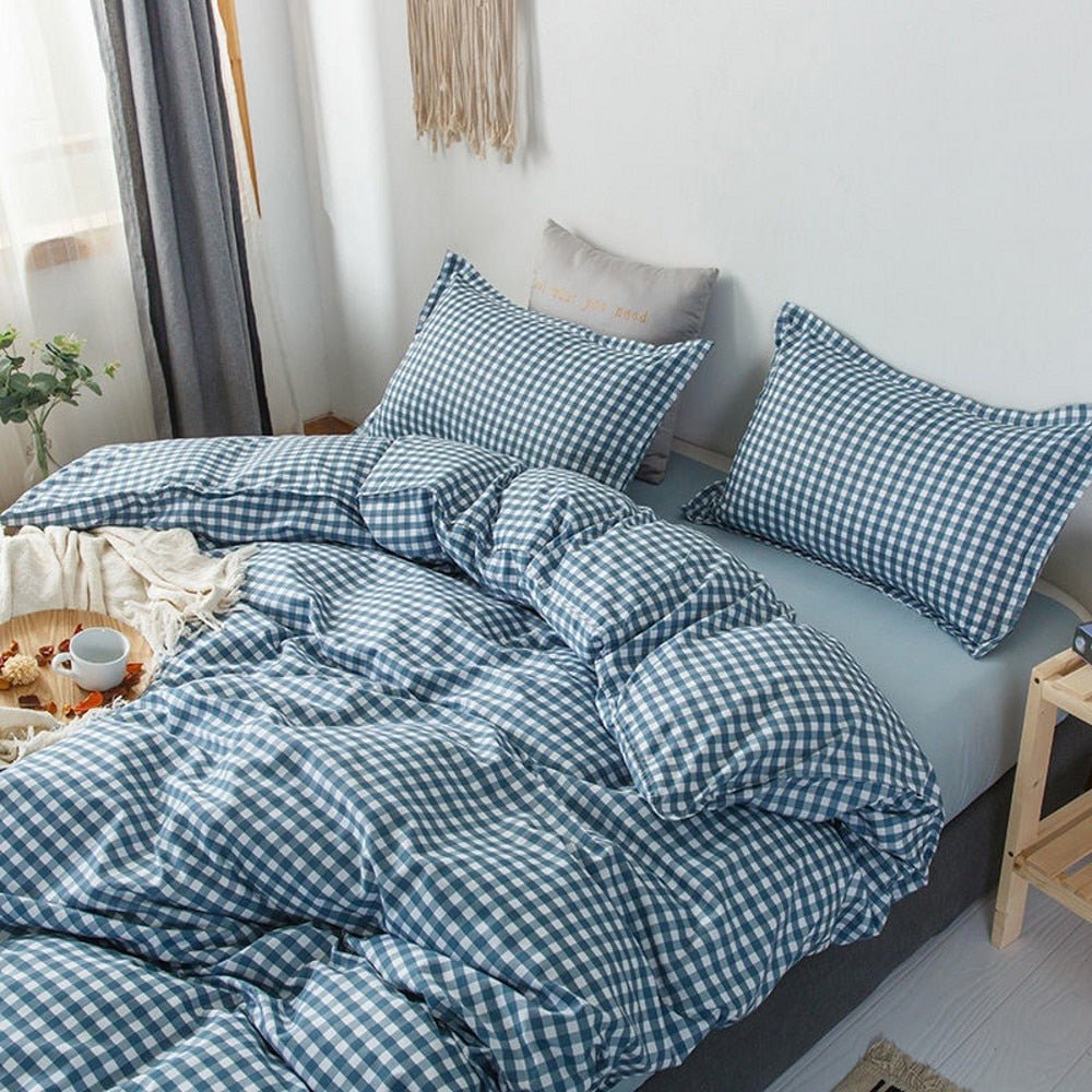 Avtoit | Abstract Chessboard Single Bed Linen Set