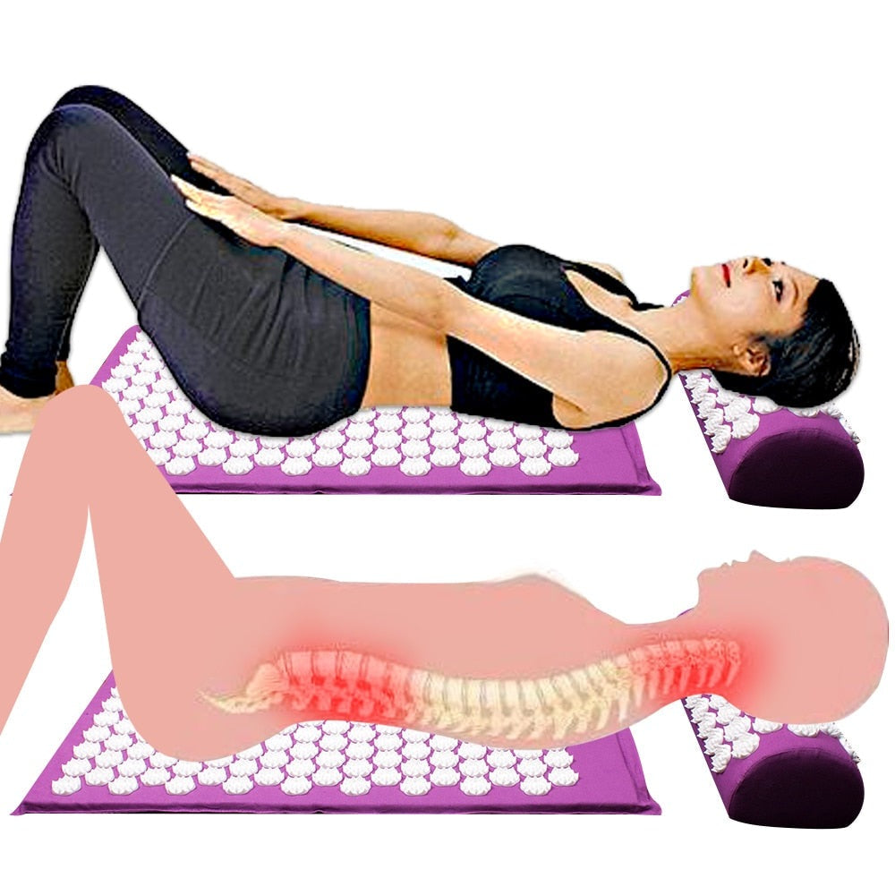 Avtoit | Acupressure Yoga Mat & Cushion Set - RelaxMat