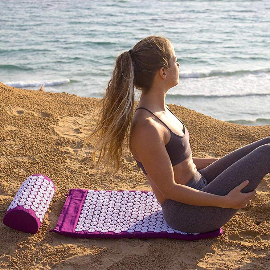 Avtoit | Acupressure Yoga Mat & Cushion Set - RelaxMat