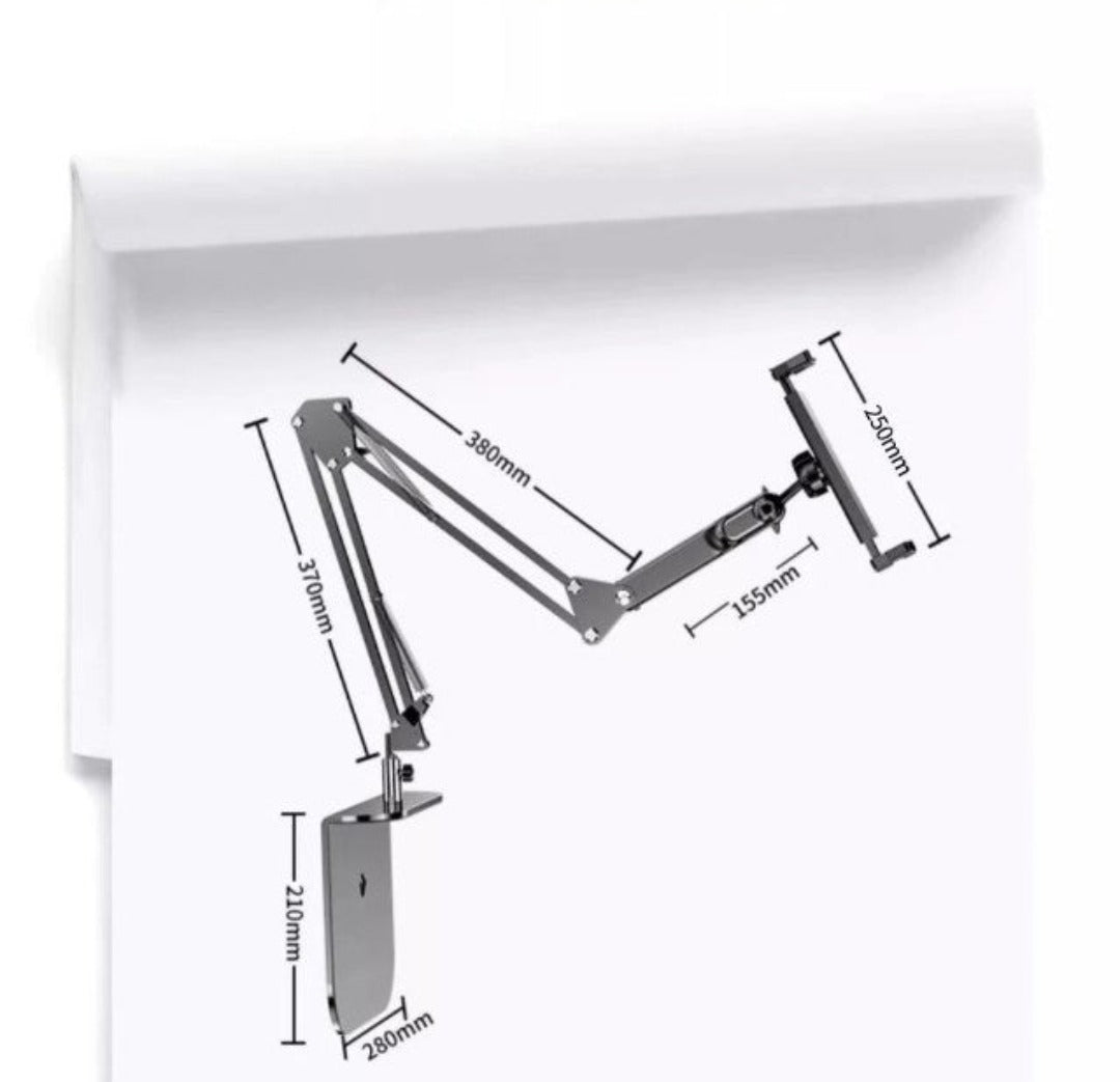 360° Rotating Phone and Tablet Stand for Hands-Free Use in Bed or on the Sofa
