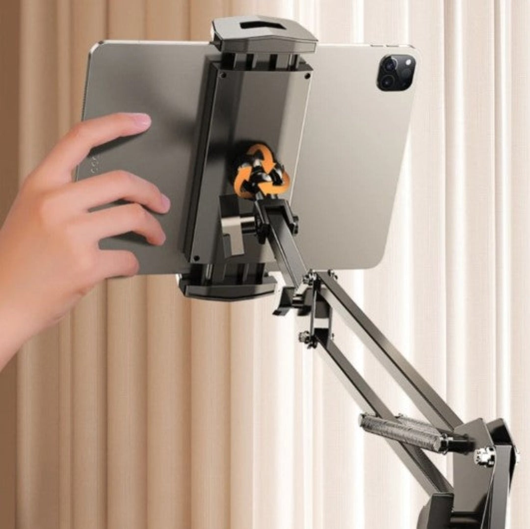 360° Rotating Phone and Tablet Stand for Hands-Free Use in Bed or on the Sofa