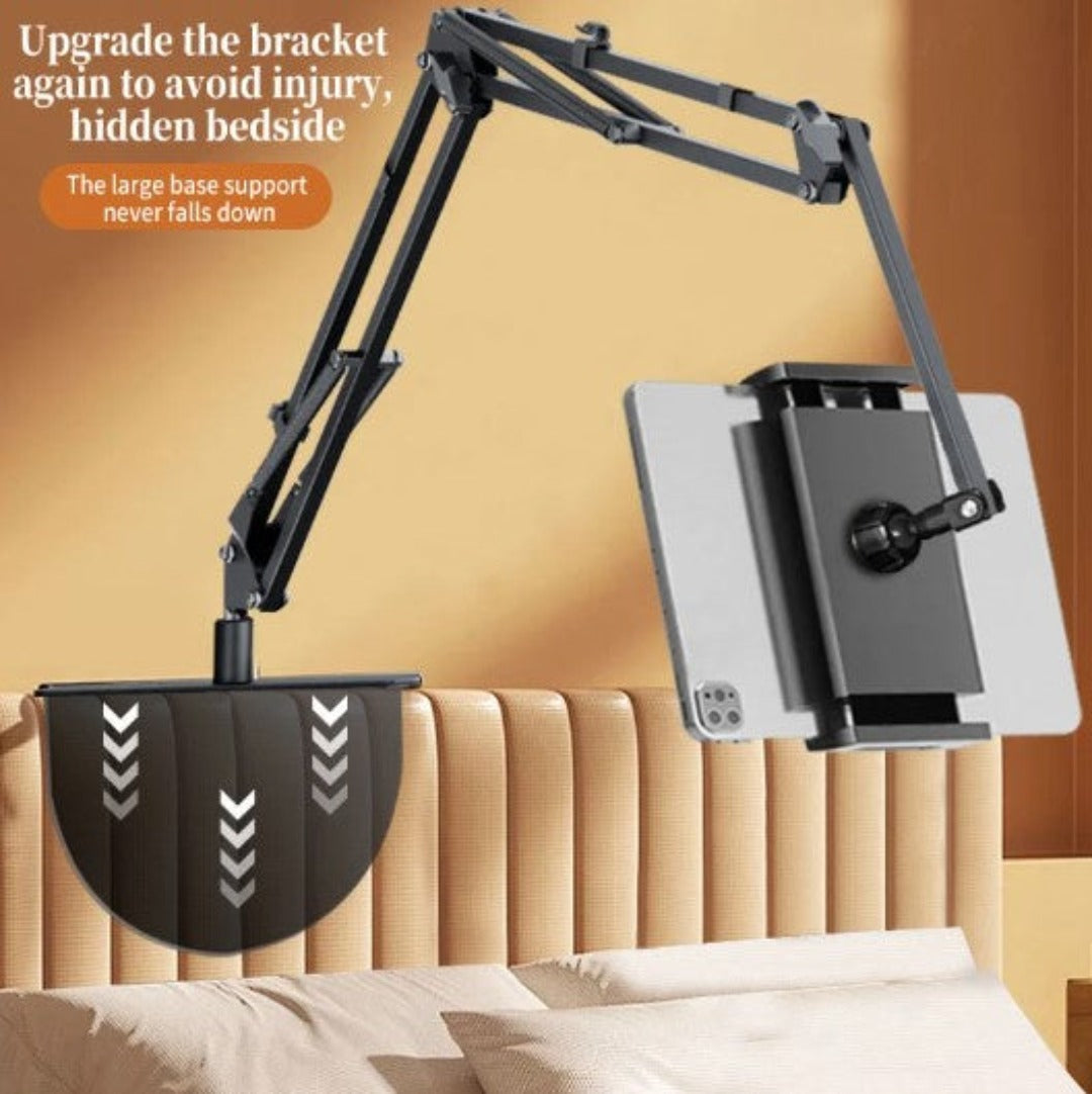 360° Rotating Phone and Tablet Stand for Hands-Free Use in Bed or on the Sofa