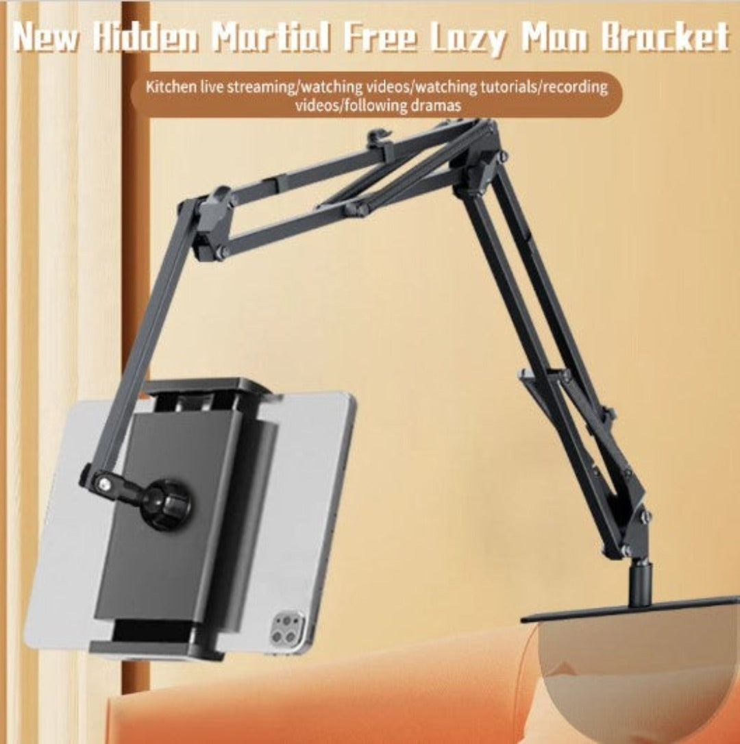 360° Rotating Phone and Tablet Stand for Hands-Free Use in Bed or on the Sofa