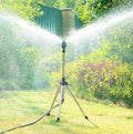 Avtoit | TurboSpray Adjustable 360° Garden Sprinkler – Stainless Steel Rotating Lawn Watering System