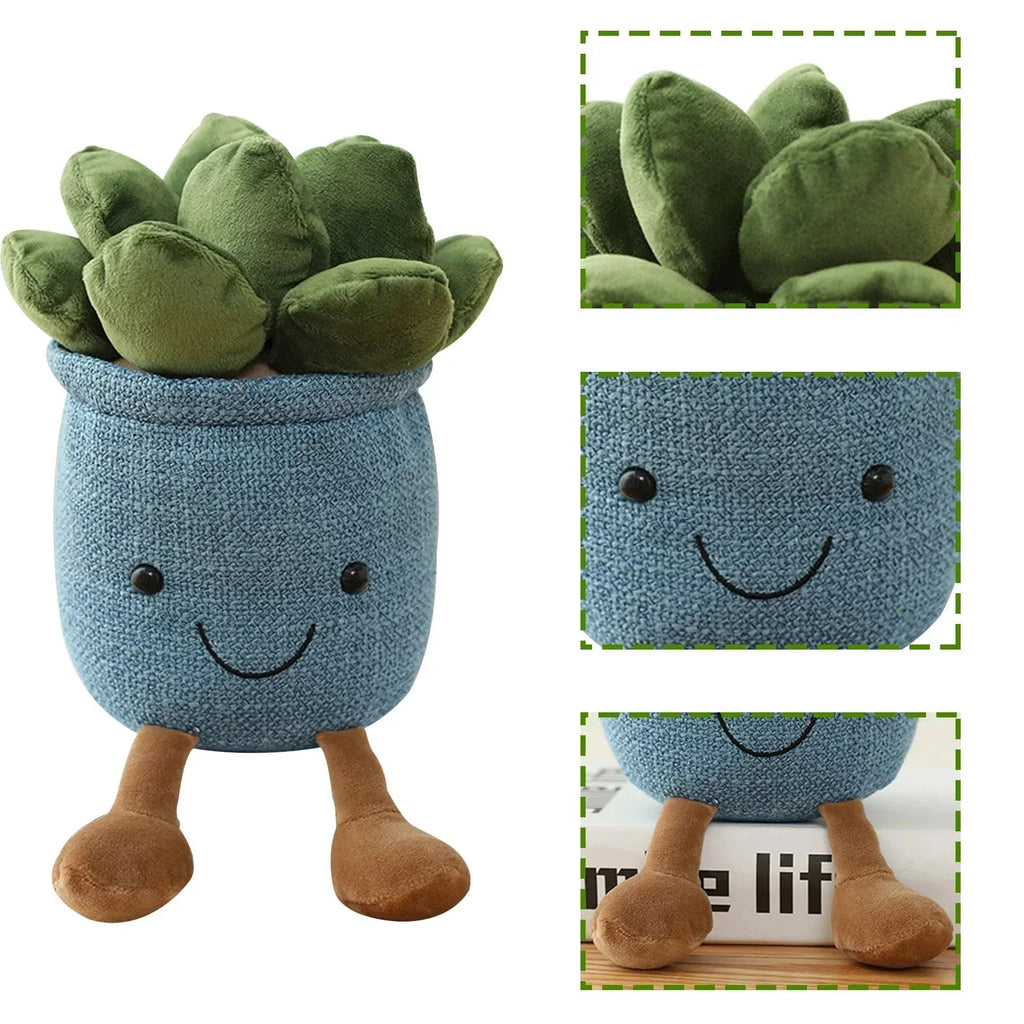 Avtoit | Adorable Succulent Plush Cushion: Soft, Cuddly Plant Decoration