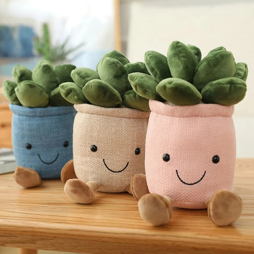 Avtoit | Adorable Succulent Plush Cushion: Soft, Cuddly Plant Decoration