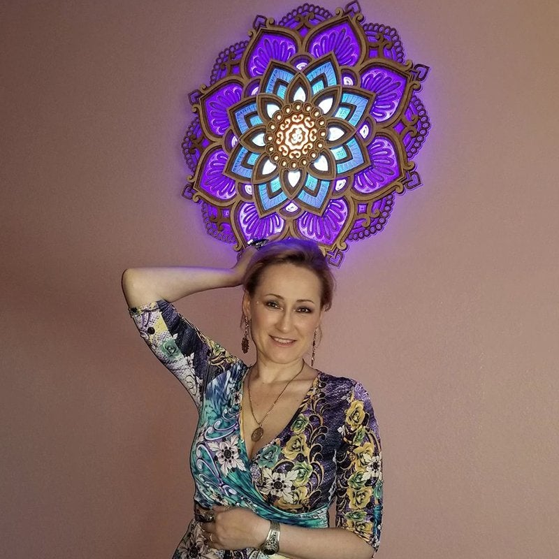 Avtoit | Mandala Yoga Room Night Light LED