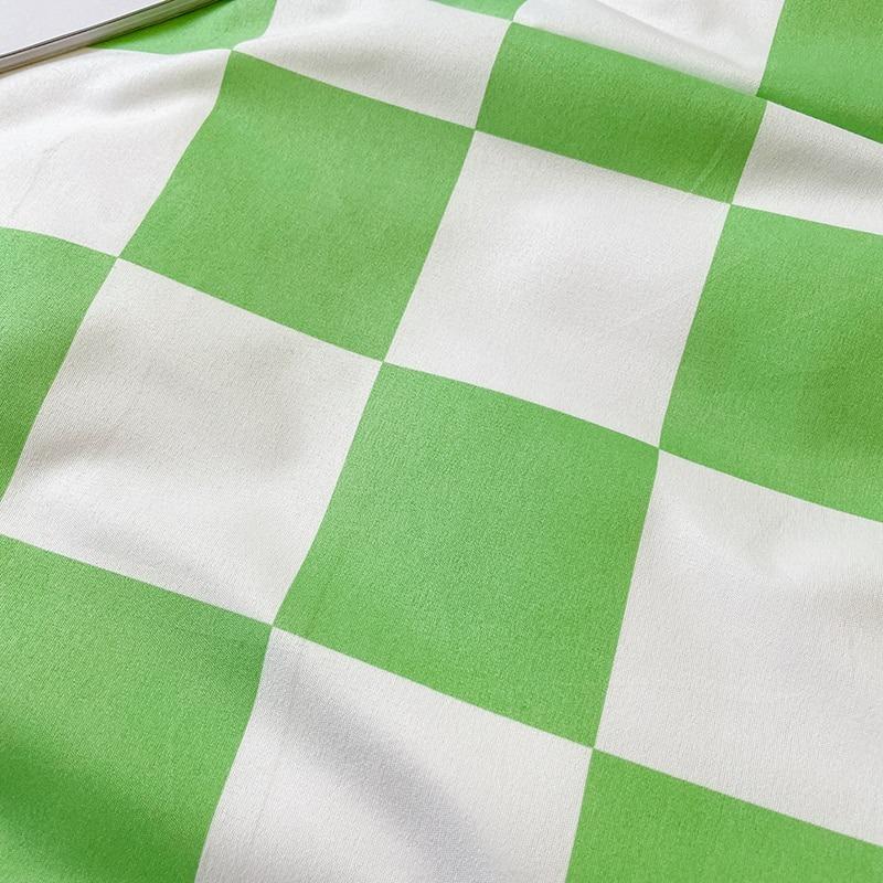 Avtoit | Checked Bedding Set
