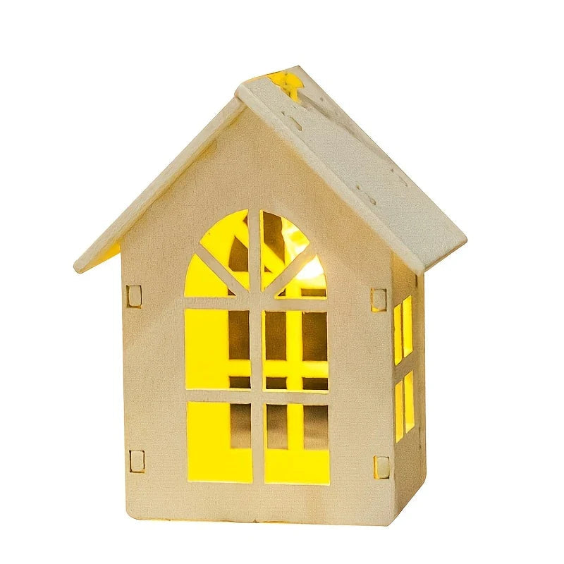 Avtoit | LED fairy lights with mini houses - Decorative Christmas lighting for indoor use