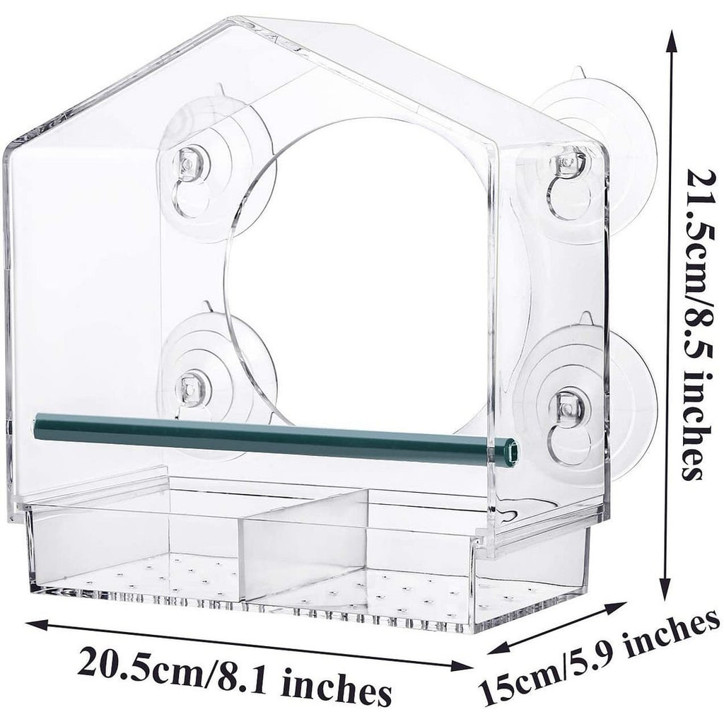 Avtoit | Bird feeder in the window for outdoor use
