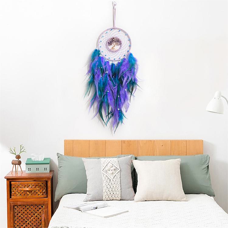 Avtoit | Crystal Tree of Life Feather Glow Dreamcatcher