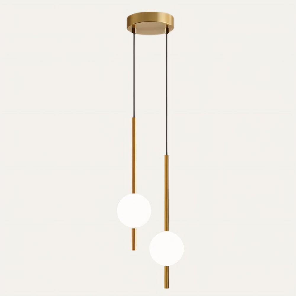 Avtoit | LED Pendant Light Fixture - Modern Design with Adjustable Height - Ideal for Kitchen Island & Dining Room Lighting