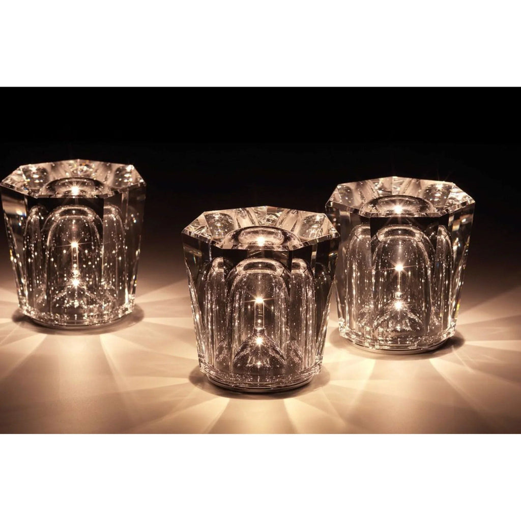 Rechargeable Crystal LED Table Lamp with Cordless Design