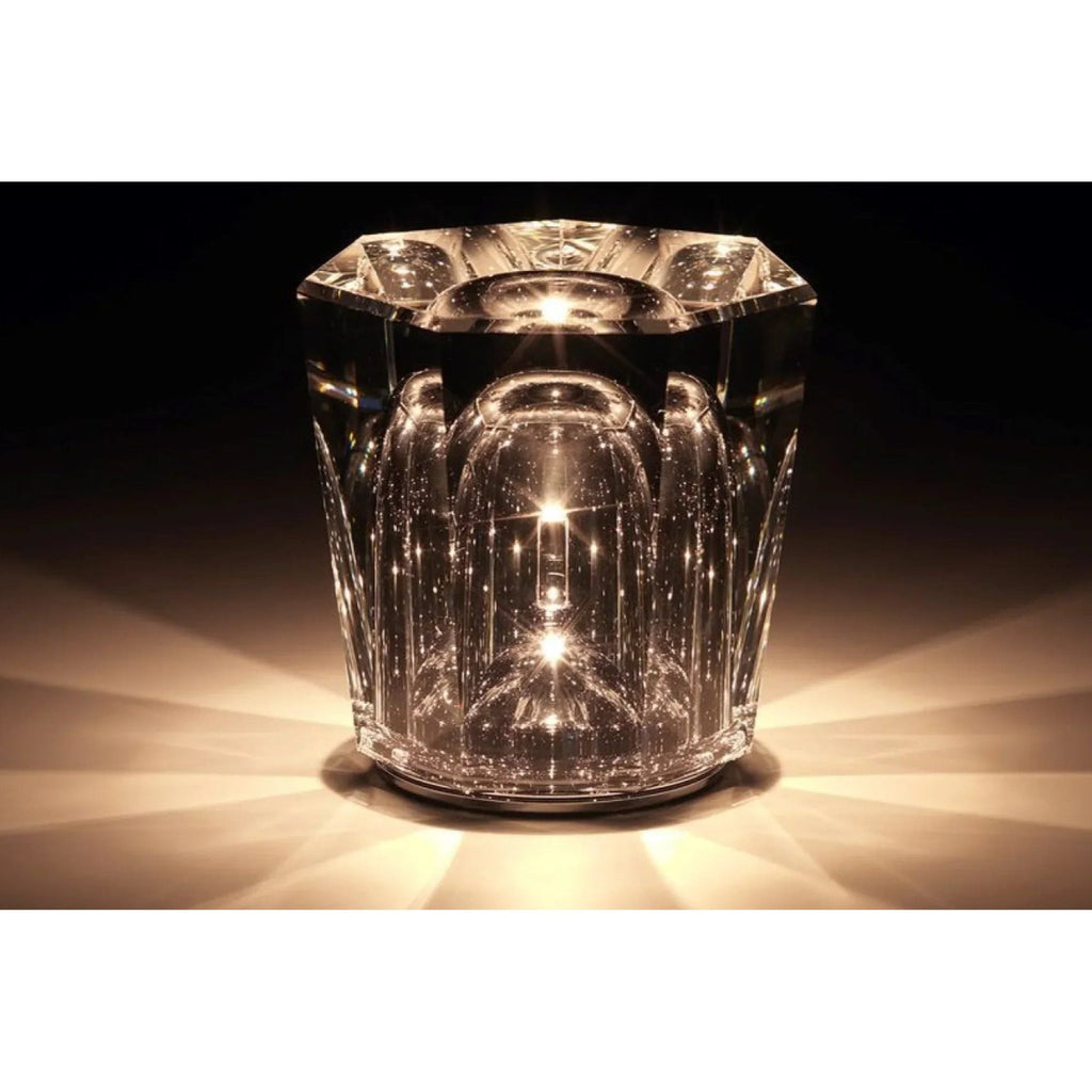 Rechargeable Crystal LED Table Lamp with Cordless Design