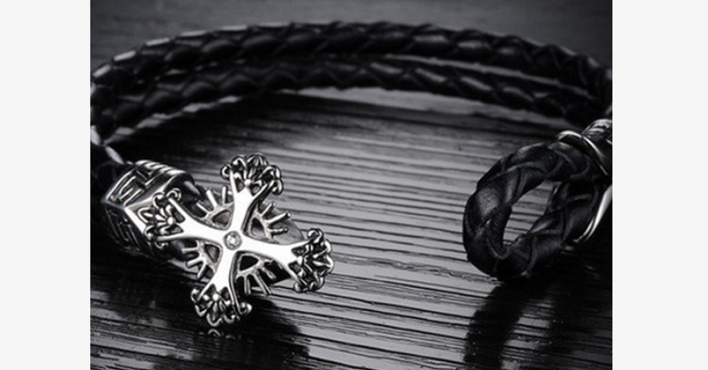 Avtoit | Vintage Cross Men’s Bracelet