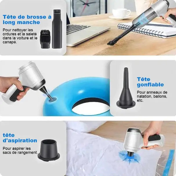 Avtoit | Cordless Handheld Vacuum Cleaner for the Car - Strong Suction Power