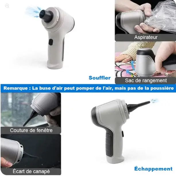 Avtoit | Cordless Handheld Vacuum Cleaner for the Car - Strong Suction Power