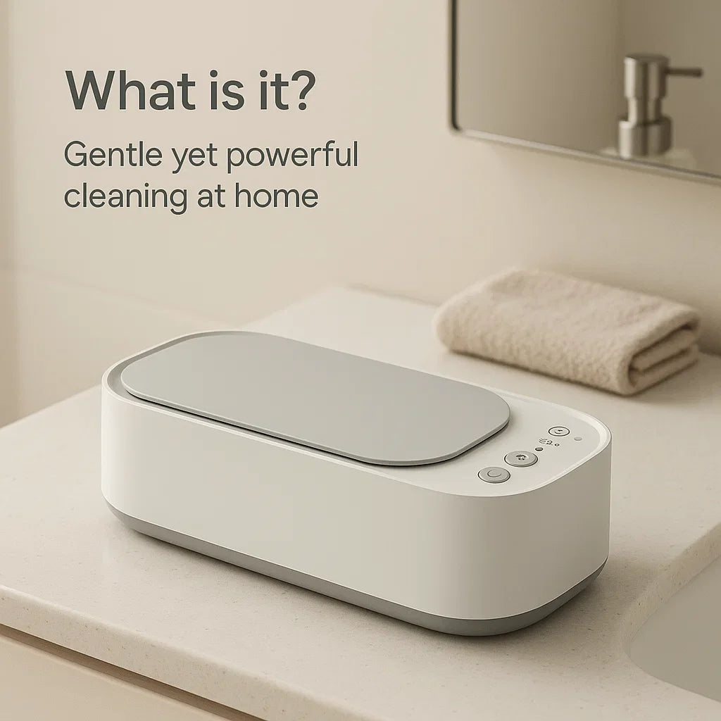 Avtoit | Ultrasonic Cleaning Device | Gentle, Efficient & Versatile for Jewelry, Glasses, Watches, and Dentures