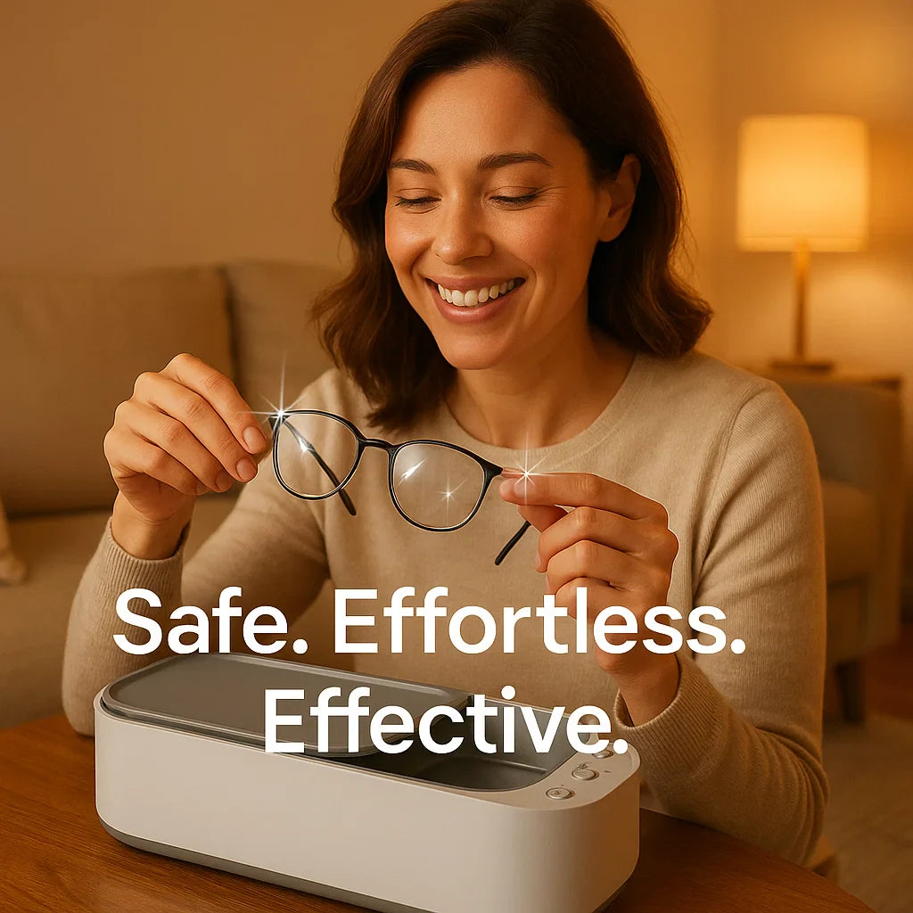 Avtoit | Ultrasonic Cleaning Device | Gentle, Efficient & Versatile for Jewelry, Glasses, Watches, and Dentures