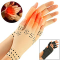 Avtoit | Fingerless Gloves for Arthritis & Pain Relief - Magnetic Compression for Improved Circulation and Reduced Swelling
