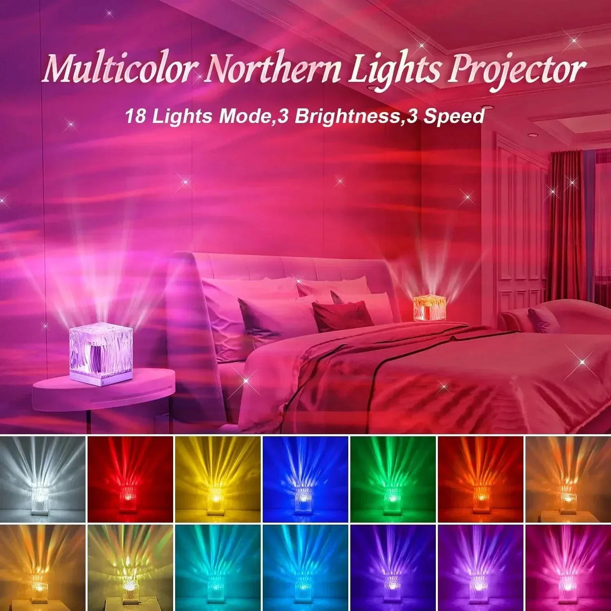 Avtoit | Aurora Water Wave Projector Night Light
