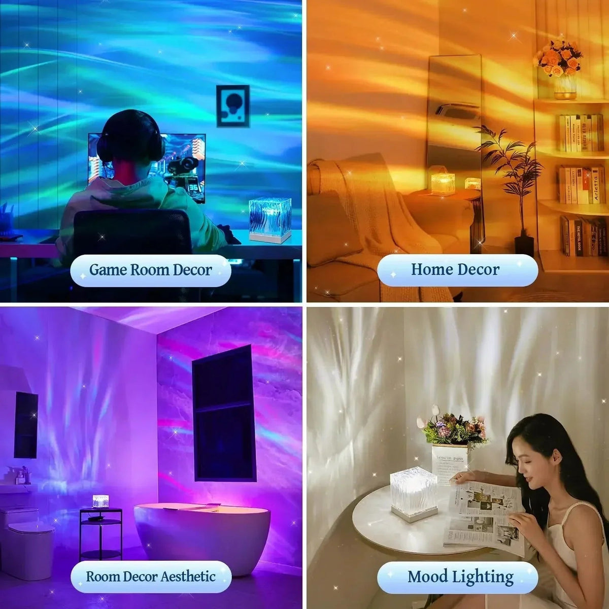 Avtoit | Aurora Water Wave Projector Night Light