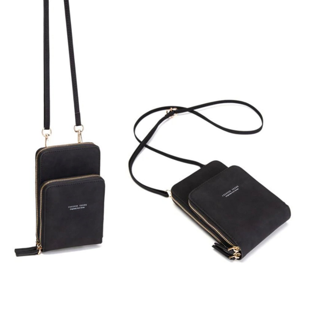 Avtoit | Triple Secure Leather Phone Purse: Elegance Meets Practicality