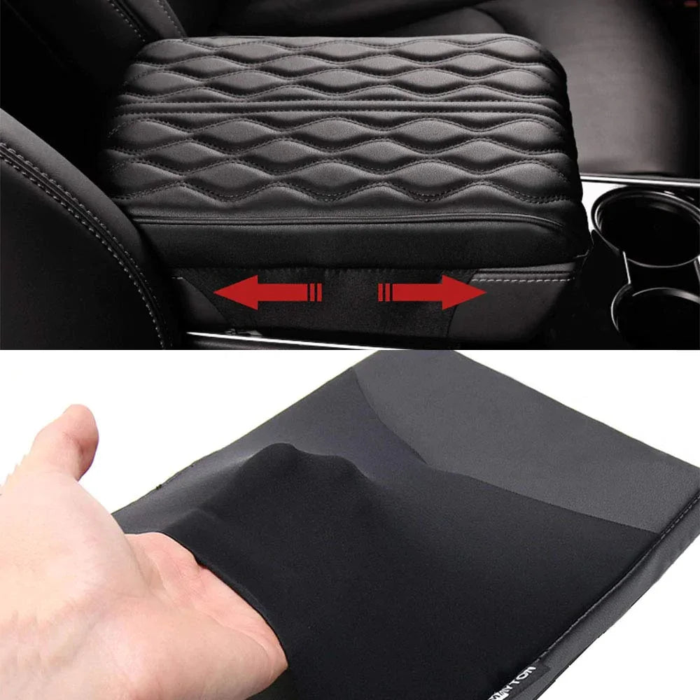 Avtoit | Armrest cushion in leather (Universal style)