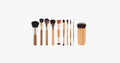Avtoit | 10-piece professional makeup brush set