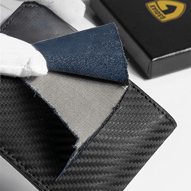 Avtoit | Men’s Slim RFID Wallet | Leather Card Holder | Black