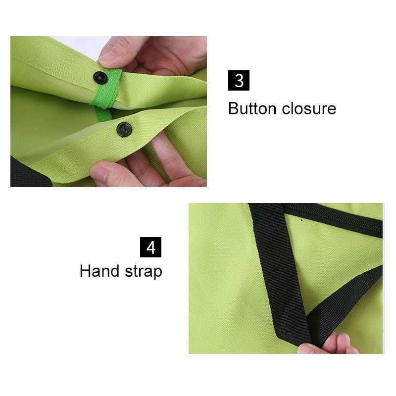Avtoit | Foldable green shopping bag