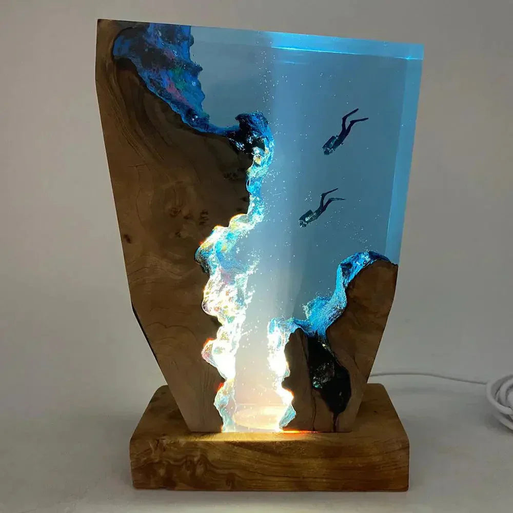 Avtoit | Wave LED Lamp made of Resin