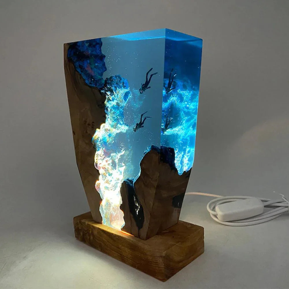 Avtoit | Wave LED Lamp made of Resin