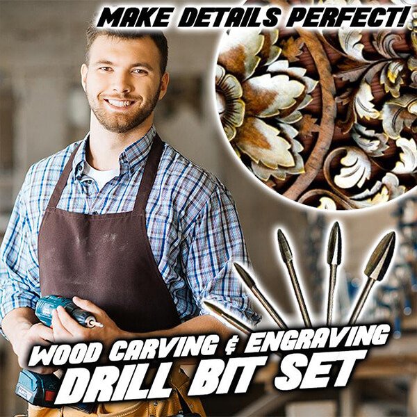 Avtoit | Wood Carving Drill Bit(5 PCS)