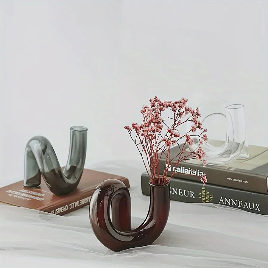 Avtoit | TimelessGlow - Pedestal Glass Vase