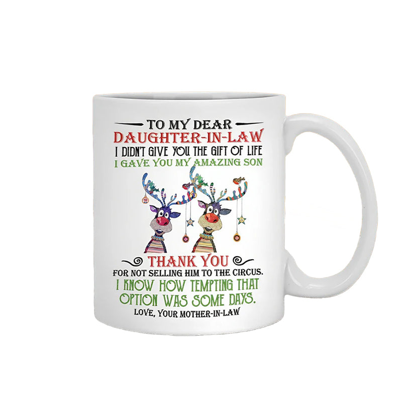 Avtoit | I have given you my amazing son - Best gift for daughter-in-law mugs