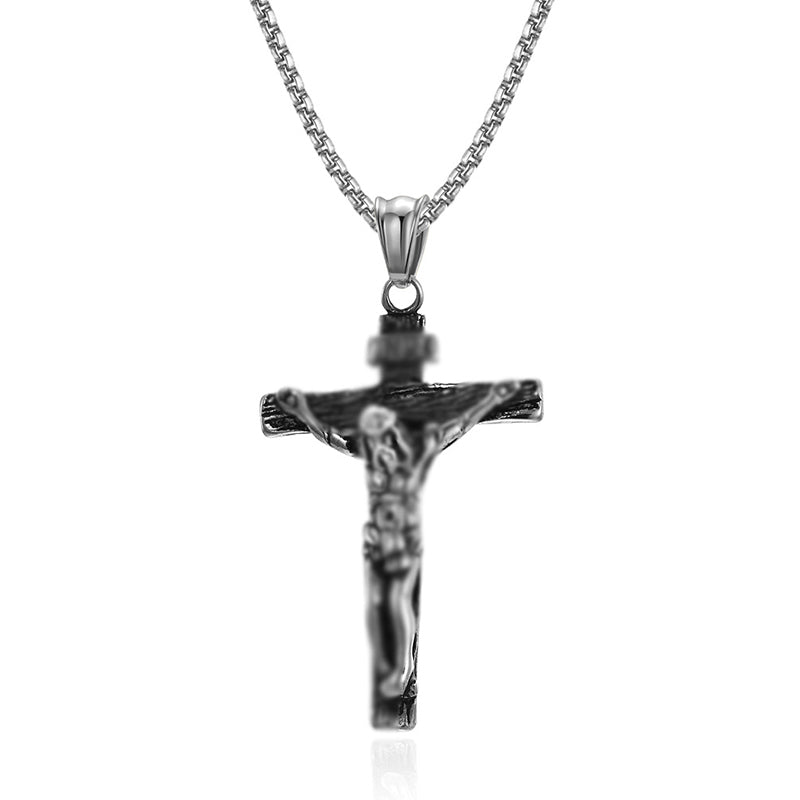 Avtoit | Titanium Steel Cross Pendant Necklace