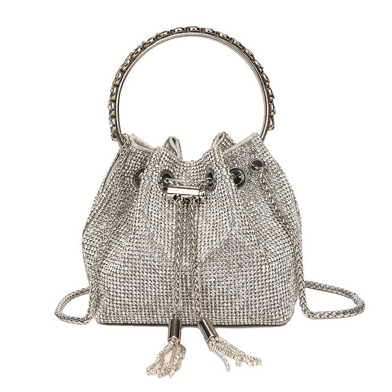 Avtoit | Diamond Drawstring Bucket Bag