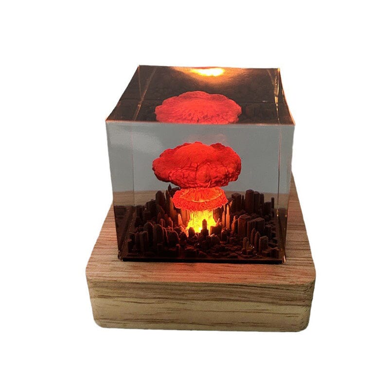 Avtoit | Resin lamp with explosive bombs