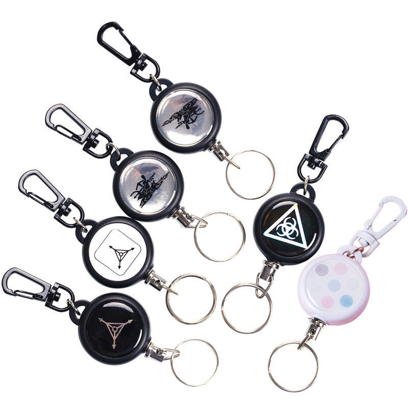 Avtoit | Keychain with retractable wire cable