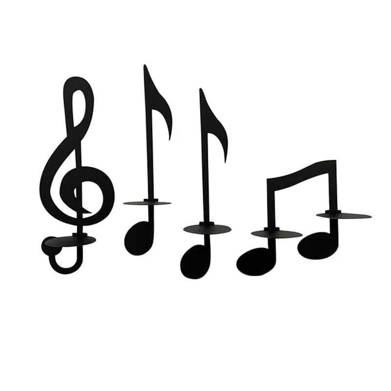 Avtoit | Black Music Note Wall Lamp