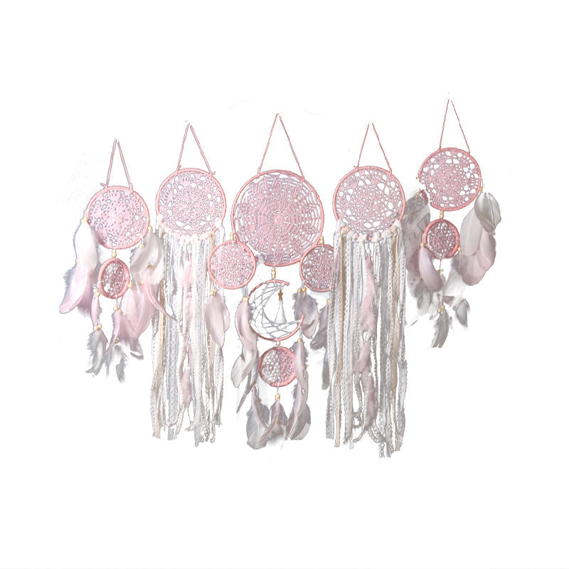 Avtoit | Dream catcher moon and stars hang over the bed (5 pieces)