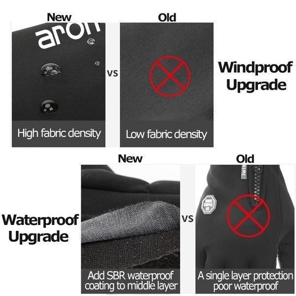 Avtoit | Warm thermal gloves cycling running driving gloves