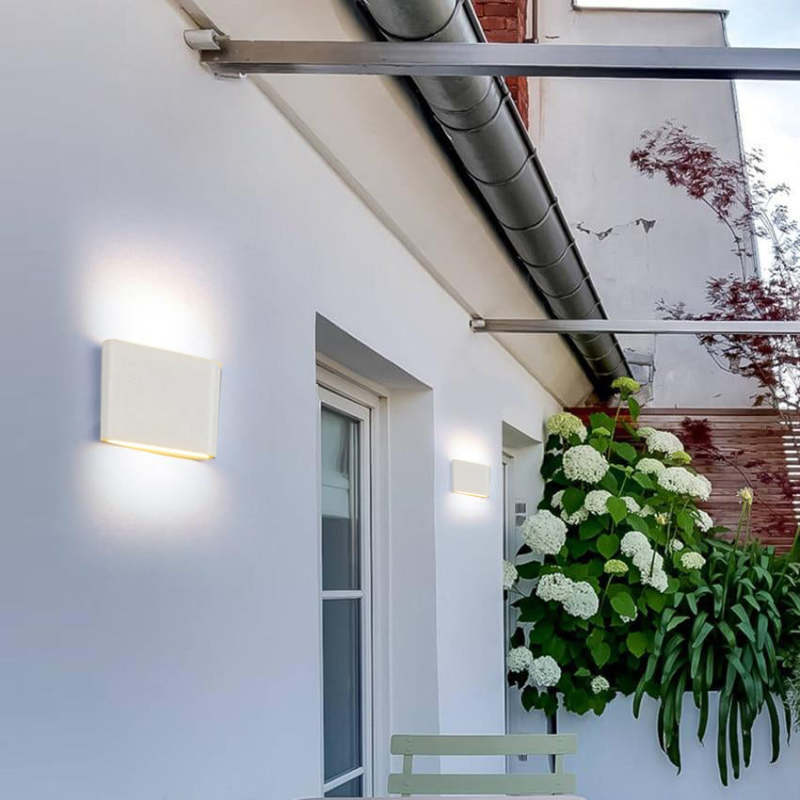 Avtoit | Modern LED Outdoor Wall Light – Waterproof, Rectangular