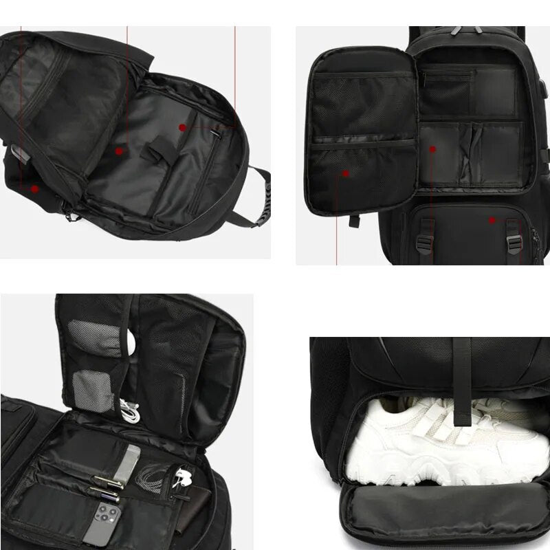 Avtoit | Backpack with USB connection and Large Capacity (50-80L) - UrbanTrail